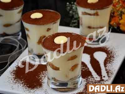 Stəkanda asan tiramisu resepti - Video resept