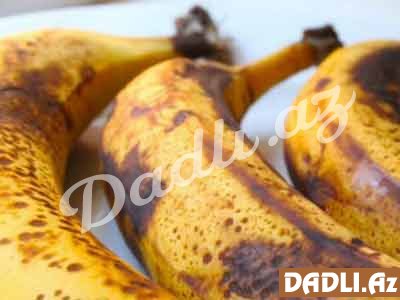 Qaralmış bananı atmayın - Faydası daha çoxdur