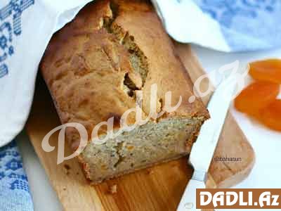 Şəkərsiz bananlı keks resepti