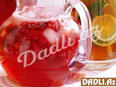 Giləmeyvəli soyuq çay resepti