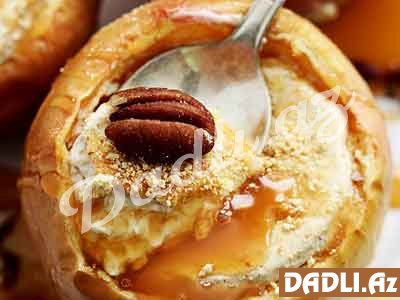 Kəsmikli almalar resepti