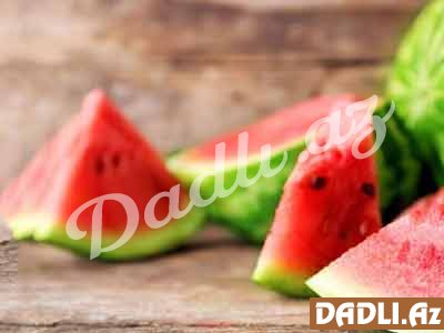 Qarpızdan hazırlanan müxtəlif təamlar