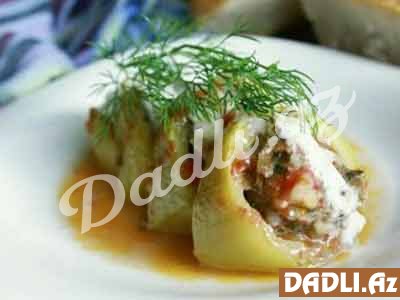 Qabaq dolması resepti - Video resept