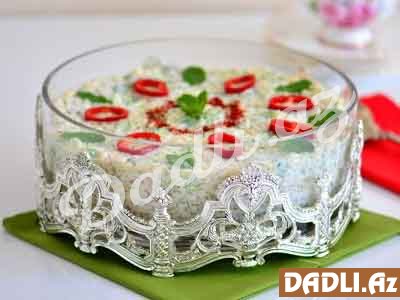 Qatıqlı kabak salatı resepti - Video resept