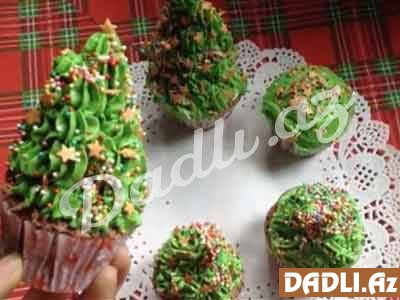 Şam ağacı kapkeykləri resepti - Video resept