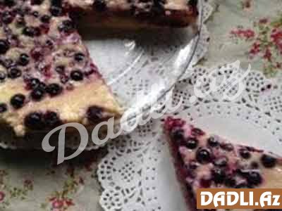 Qarağatlı piroq resepti - Video resept