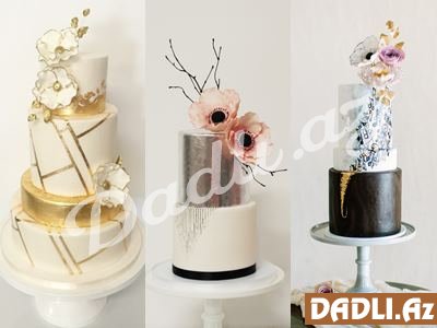 Özəl günləriniz üçün möhtəşəm dizaynlı tort modelləri (1. hissə)