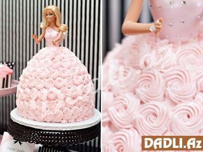 Barbi kukla (barbie) tort dizaynları - FOTO İZAH