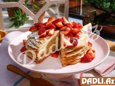 Bişmiş südlü kremli blinçik tortu resepti