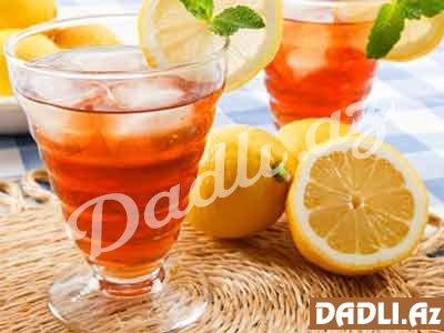 Limonlu soyuq çay resepti