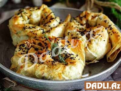 Gül börək (yuxalı) resepti