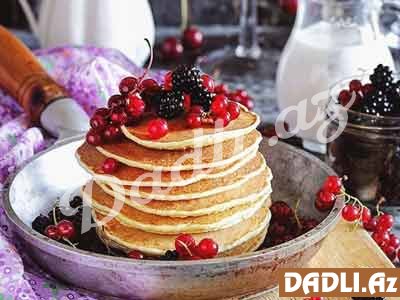 Amerikan pankeykləri resepti