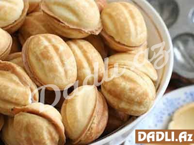 Qoz şirniyyatı resepti - Video resept