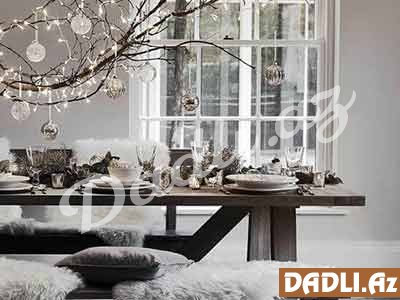 Yeni İl gecəsinə masanızı hazırlayın (4. hissə)