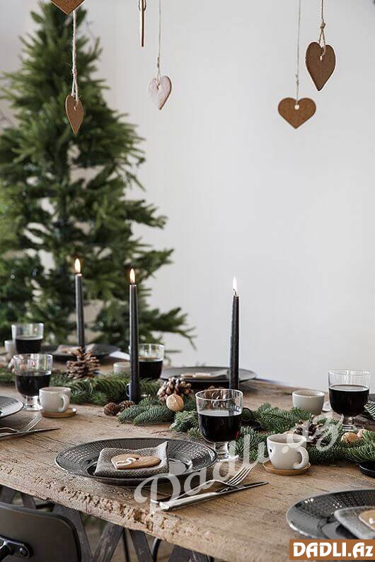 Yeni İl gecəsinə masanızı hazırlayın (4. hissə)