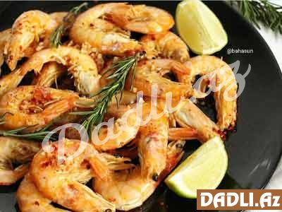 İspansayağı sarımsaqlı krevet resepti