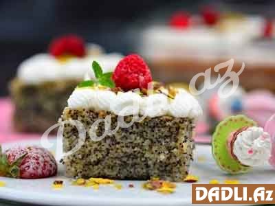 Xaşxaşlı revani resepti - Video resept