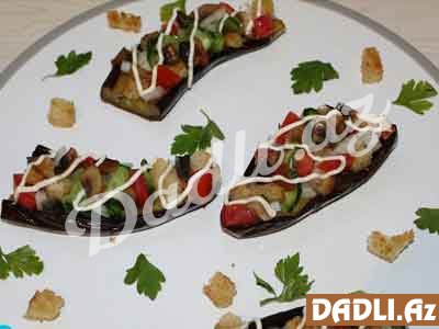 Badımcanlı qəlyanaltı resepti