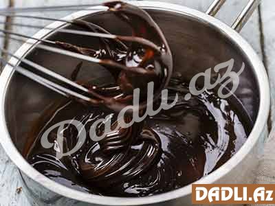 Qatılaşmış südlə şokoladlı qlazur resepti