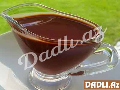 Qaymaqlı şokoladlı qlazur resepti