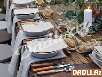 Süfrəni bəzəmək sənəti