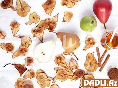 Darçınlı-ballı armud çipsi resepti