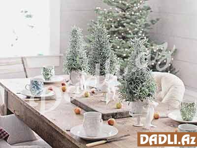 Yeni İl gecəsinə masanızı hazırlayın (3. hissə)