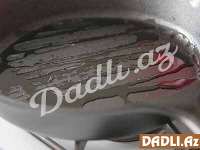 Qazan və tavadan yağ izlərini aparmaqçün SADƏ ÜSUL