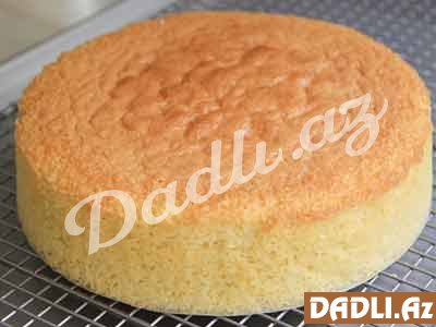 Bilməniz gərəkən 7 xəmir növü - biskvit xəmiri resepti