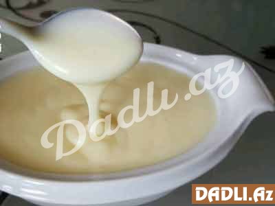 Kərə yağlı şokoladlı qlazur resepti