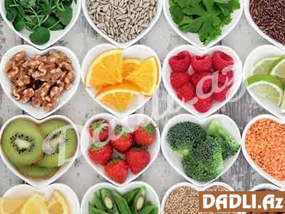 Orqanizmi cavanlaşdıran qidalar