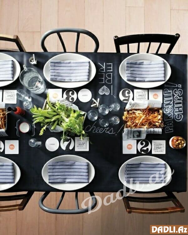 Masa süfrələri (1. hissə)