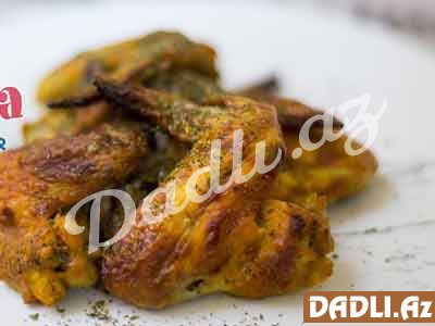 Ayranlı toyuq qanadları resepti - Video resept