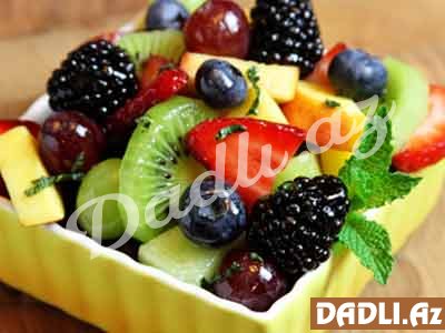 Meyvə salatının faydaları