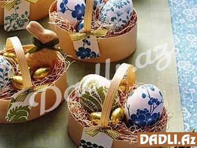Yumurtanın boyanması üçün 10 orijinal ideyalar