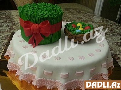 Novruz bayramı üçün tort dizayn modelləri