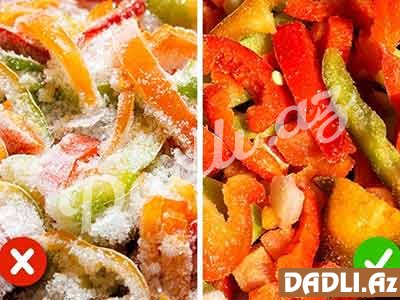 Gündəlik istifadə etdiyiniz ərzaqların keyfiyyətinin yoxlanması - Tərəvəzlər, giləmeyvələr və meyvələr