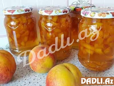 Əzilməyən şaftalı mürəbbəsi resepti - Video resept