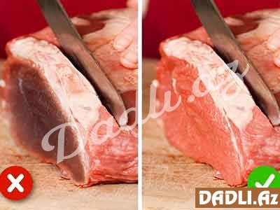 Gündəlik istifadə etdiyiniz ərzaqların keyfiyyətinin yoxlanması - Ət