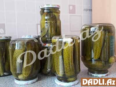 Çox dadlı xırt-xırt xiyar turşusu resepti - Video resept