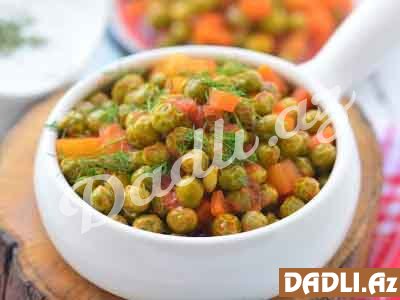 Zeytunyağlı yaşıl noxud resepti - Video resept