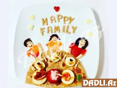 Övladlarınıza yemək yeməyi sevdirin - FOTOLAR