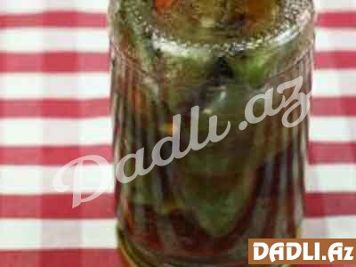 Közlənmiş bibər turşusu resepti - Video resept