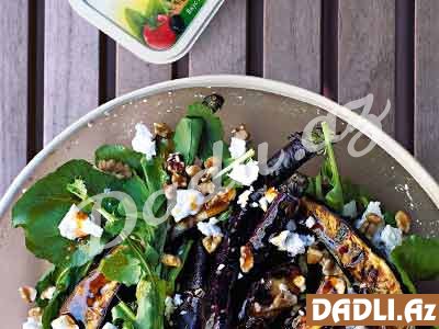 Badımcan, pendirli salat resepti