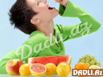 Düzgün qidalanmanın əsasları