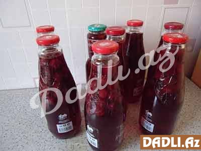 Albalı (Vişnə) kompotu resepti - Video resept