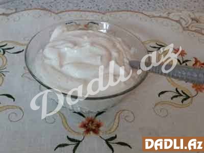 Evdə yumurtasız mayonez resepti - Video resept