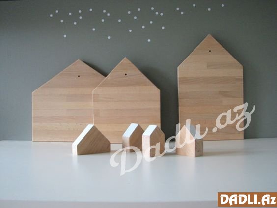 Taxtadan mətbəx əşyaları (2. hissə)