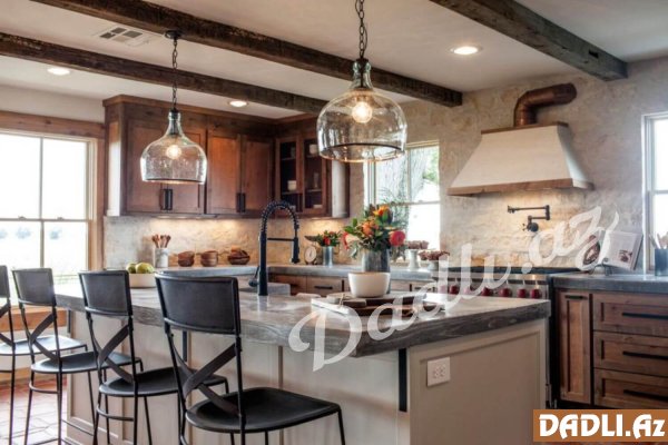 Mətbəx dekorasiyasında modellər