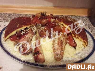 Azərbaycan mətbəxi cücə plovu resepti - Video resept